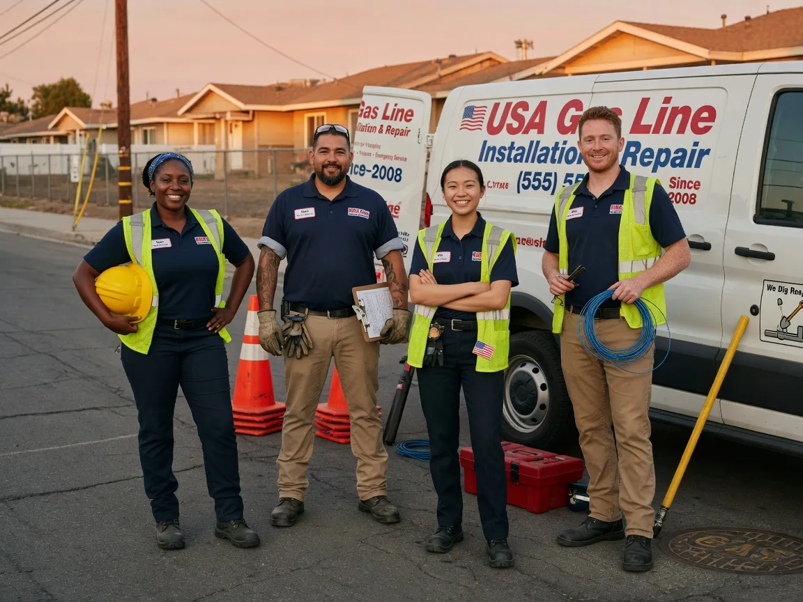 Gas Line Installation company in Abbott, TX
